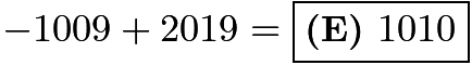 2018 AMC 8 Problem 5